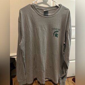 Comfort Colors Michigan State Long Sleeve Shirt